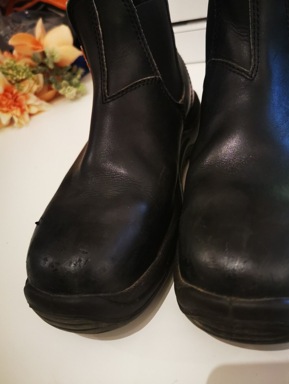 Blundstone 163 Work & Safety boots in black, featuring Steel Toe Cap CSAApproved - Picture 6 of 12